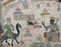 Afrique, Atlas catalan