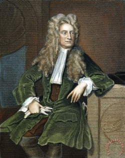 Isaac Newton, astronome